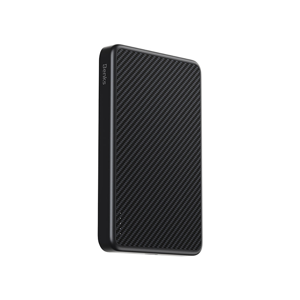 Benks MP17 ArmorGo M-safe Şarj Özellikli 600D Aramid Fiber Qi2 Teknolojili Powerbank 15W 10000mAh