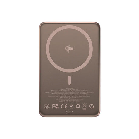 Benks MP17 ArmorGo M-safe Şarj Özellikli ArmorTint Aramid Fiber Qi2 Teknolojili Powerbank 15W 10000mAh