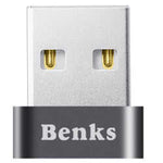 Benks U33 Usb 2.0 To Type-C Adaptör