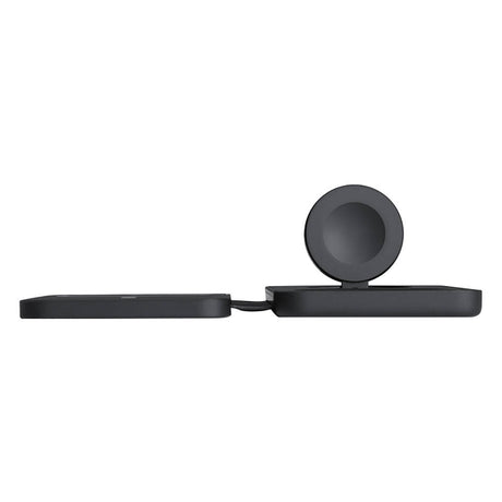 Benks W12-01 Telefon & Akıllı Saat & Kulaklık İçin 15W 3 in 1 Katlanabilir Magnetik Kablosuz Şarj Standı