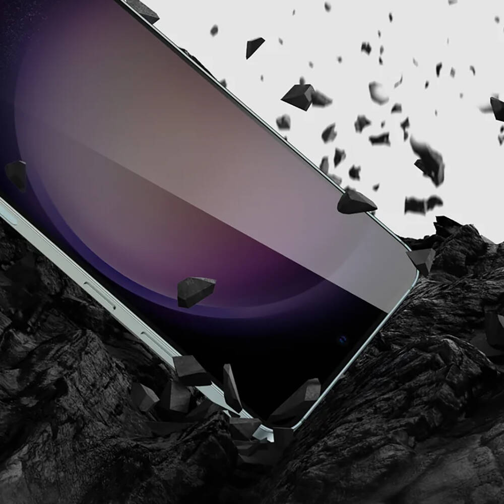Galaxy S25 Plus / S24 Plus Benks Ultra Shield 0.3mm Privacy Ekran Koruyucu + Kolay Uygulama Aparatlı
