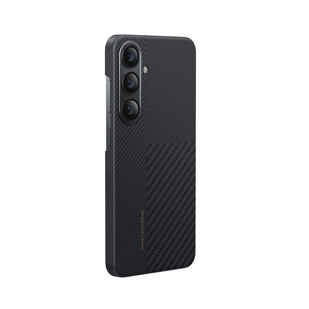 Galaxy S25 Plus / S24 Plus Kılıf Magsafe Şarj Özellikli Karbon Fiber Benks Montage ArmorAir Kevlar Kapak