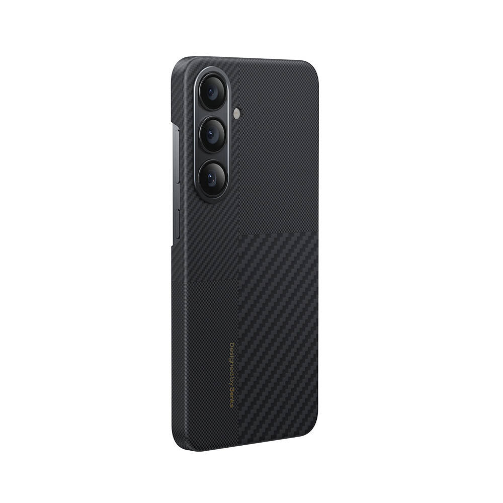 Galaxy S25 Plus / S24 Plus Kılıf Magsafe Şarj Özellikli Karbon Fiber Benks Montage ArmorAir Kevlar Kapak