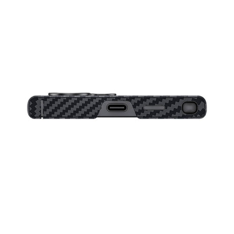 Galaxy S24 Ultra Kılıf Magsafe Özellikli Karbon Fiber Benks Essential Hybrid ArmorAir 600D Kevlar Kapak