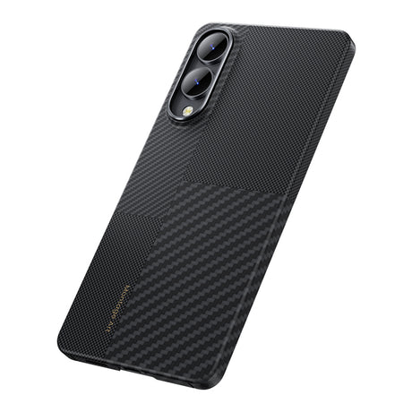 Galaxy S25 Edge Kılıf M-safe Şarj Özellikli Karbon Fiber Benks Montage ArmorAir Kevlar Kapak