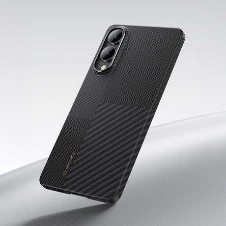 Galaxy S25 Edge Kılıf M-safe Şarj Özellikli Karbon Fiber Benks Montage ArmorAir Kevlar Kapak