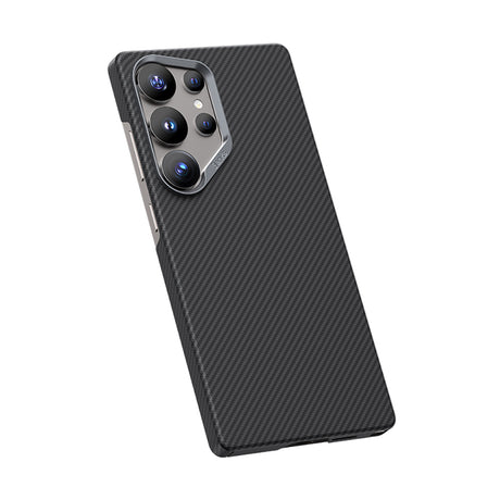 Galaxy S25 Ultra Kılıf Benks Magsafe Şarj Özellikli Magnetik Hybrid ArmorAir 600D Kevlar Fiber Kapak
