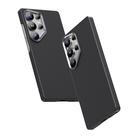 Galaxy S25 Ultra Kılıf Benks Magsafe Şarj Özellikli Magnetik Hybrid ArmorAir 600D Kevlar Fiber Kapak