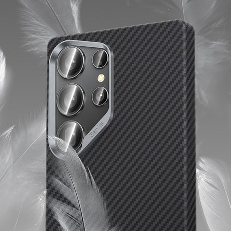 Galaxy S25 Ultra Kılıf Benks Magsafe Şarj Özellikli Magnetik Hybrid ArmorAir 600D Kevlar Fiber Kapak