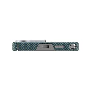 Galaxy S25 Ultra Kılıf Magsafe Şarj Özellikli Karbon Fiber Tasarımlı Benks Aurora ArmorAir Kevlar Kapak