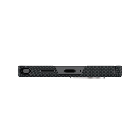 Galaxy S25 Ultra Kılıf Magsafe Şarj Özellikli Karbon Fiber Tasarımlı Benks Prestige ArmorAir Kevlar Kapak