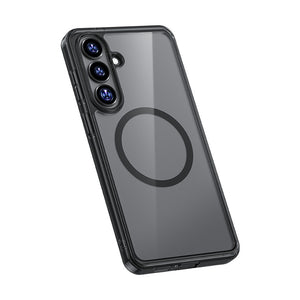 Galaxy S26 Kılıf M-safe Şarj Özellikli Benks Crystal Serisi Şeffaf Kapak