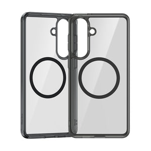 Galaxy S26 Plus Kılıf M-safe Şarj Özellikli Benks Crystal Serisi Şeffaf Kapak