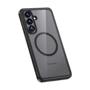 Galaxy S26 Plus Kılıf M-safe Şarj Özellikli Benks Crystal Serisi Şeffaf Kapak