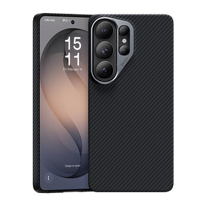 Galaxy S26 Ultra Kılıf Benks M-safe Şarj Özellikli Magnetik ArmorAir 600D Kevlar Fiber Kapak