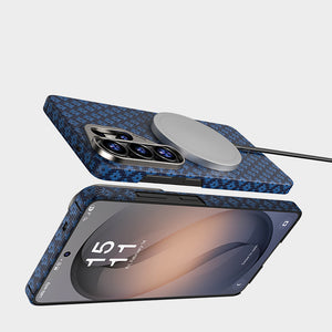 Galaxy S26 Ultra Kılıf M-Safe Şarj Özellikli Benks ArmorAir ArmorGrid Serisi Kevlar Kapak