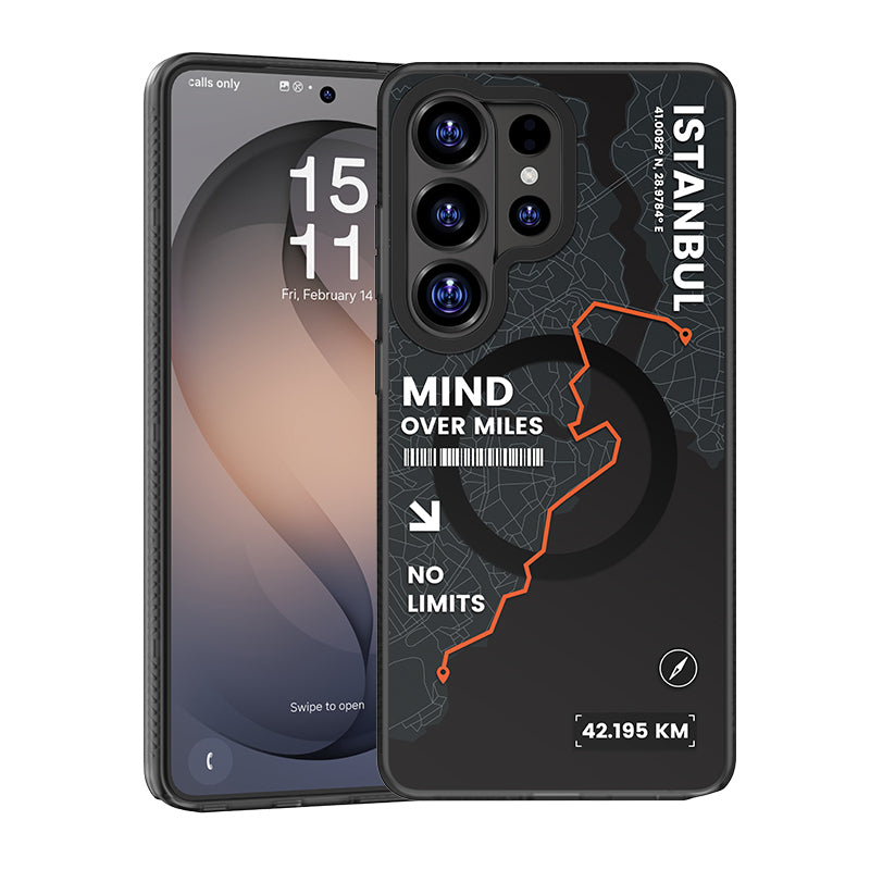 ケイ　ウルトラサン、アルファサファイア Galaxy S26 Ultra Kılıf M-safe Şarj Özellikli Benks City Serisi