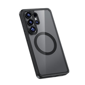 Galaxy S26 Ultra Kılıf M-safe Şarj Özellikli Benks Crystal Serisi Şeffaf Kapak