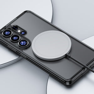 Galaxy S26 Ultra Kılıf M-safe Şarj Özellikli Benks Crystal Serisi Şeffaf Kapak