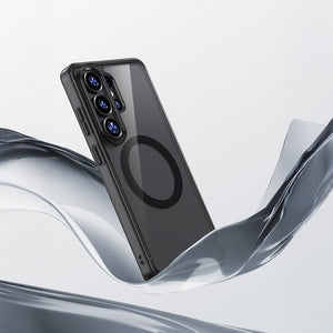 Galaxy S26 Ultra Kılıf M-safe Şarj Özellikli Benks Crystal Serisi Şeffaf Kapak