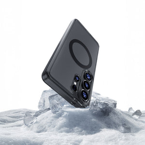 Galaxy S26 Ultra Kılıf M-safe Şarj Özellikli Benks Crystal Serisi Şeffaf Kapak