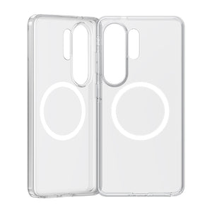 Galaxy S26 Ultra Kılıf M-safe Şarj Özellikli Benks Magnetik Crystal Serisi Şeffaf Kapak