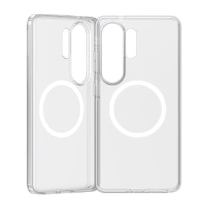 Galaxy S26 Ultra Kılıf M-safe Şarj Özellikli Benks Magnetik Crystal Serisi Şeffaf Kapak