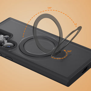 Galaxy S26 Ultra Kılıf M-safe Şarj Özellikli Benks Standlı Mist Protective Kapak