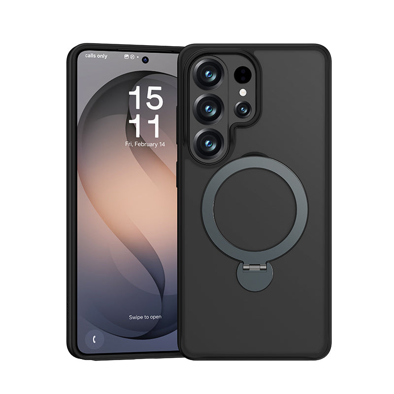 Galaxy S26 Ultra Kılıf M-safe Şarj Özellikli Benks Standlı Mist Protective Kapak