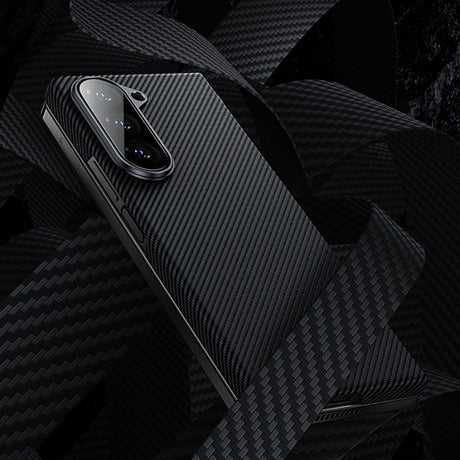 Galaxy Z Fold 5 Benks Combo Üçlü Aksesuar Seti (600D Kevlar Kapak + Corning Ekran Koruyucu + Kamera Lens Koruyucu)