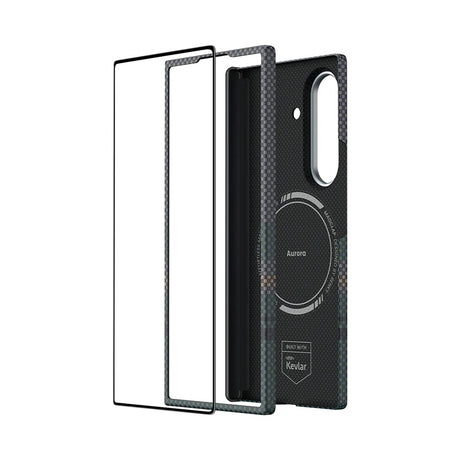 Galaxy Z Fold 7 Benks ArmorAir Aurora Grand Combo Üçlü Aksesuar Seti (Ön & Arka Kevlar Kapak + Ekran Koruyucu)