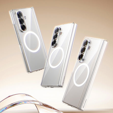 Galaxy Z Fold 7 Benks Crystal Grand Combo Üçlü Aksesuar Seti (Ön & Arka Şeffaf Kapak + Ekran Koruyucu)