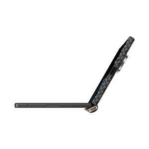 Galaxy Z Fold 7 Kılıf M-Safe Şarj Özellikli Karbon Fiber Benks ArmorAir ArmorGrid Serisi Kevlar Arka Kapak