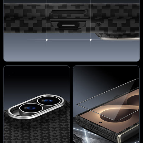 Galaxy Z Fold 8 Benks ArmorAir ArmorGrid Grand Combo Üçlü Aksesuar Seti (Ön Arka Kevlar Kapak + Ekran Koruyucu)