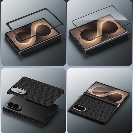 Galaxy Z Fold 8 Benks ArmorAir ArmorGrid Grand Combo Üçlü Aksesuar Seti (Ön Arka Kevlar Kapak + Ekran Koruyucu)