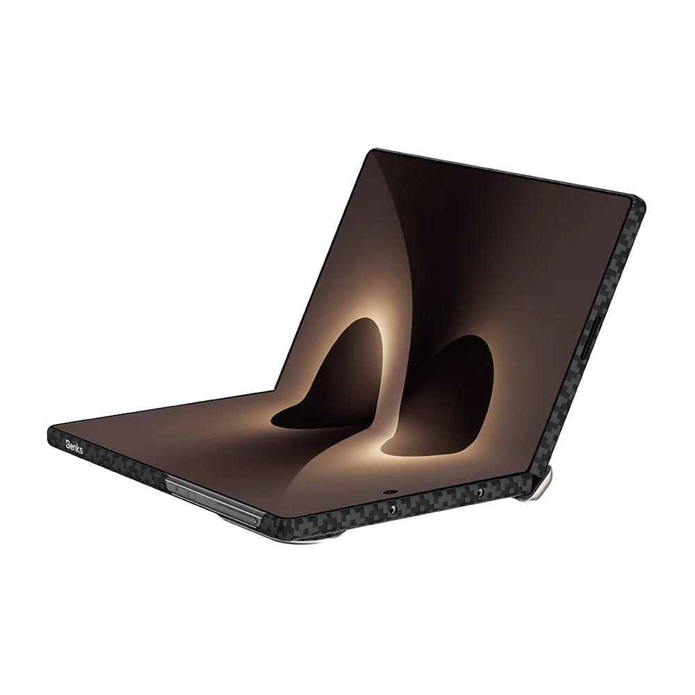 Galaxy Z Fold 8 Benks ArmorAir ArmorGrid Grand Combo Üçlü Aksesuar Seti (Ön Arka Kevlar Karbon Kapak + Ekran Koruyucu)