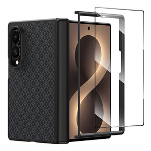 Galaxy Z Fold 8 Benks ArmorPro ArmorGrid Grand Combo Üçlü Aksesuar Seti (Ön Arka Kevlar Karbon Kapak + Ekran Koruyucu)