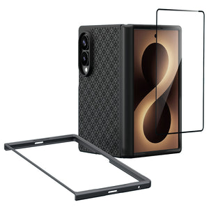 Galaxy Z Fold 8 Benks ArmorPro ArmorGrid Grand Combo Üçlü Aksesuar Seti (Ön Arka Kevlar Karbon Kapak + Ekran Koruyucu)