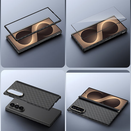 Galaxy Z Fold 8 Ultra Benks ArmorAir ArmorGrid Grand Combo Üçlü Aksesuar Seti (Ön Arka Kevlar Kapak + Ekran Koruyucu)