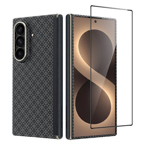 Galaxy Z Fold 8 Ultra Benks ArmorAir ArmorGrid Grand Combo Üçlü Aksesuar Seti (Ön Arka Kevlar Karbon Kapak + Ekran Koruyucu)