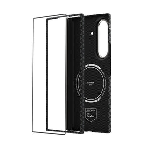 Galaxy Z Fold 8 Ultra Benks ArmorAir ArmorGrid Grand Combo Üçlü Aksesuar Seti (Ön Arka Kevlar Karbon Kapak + Ekran Koruyucu)