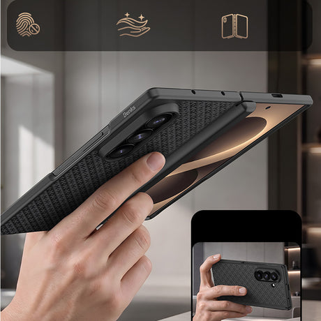 Galaxy Z Fold 8 Ultra Benks ArmorPro ArmorGrid Grand Combo Üçlü Aksesuar Seti (Ön Arka Kevlar Kapak + Ekran Koruyucu)