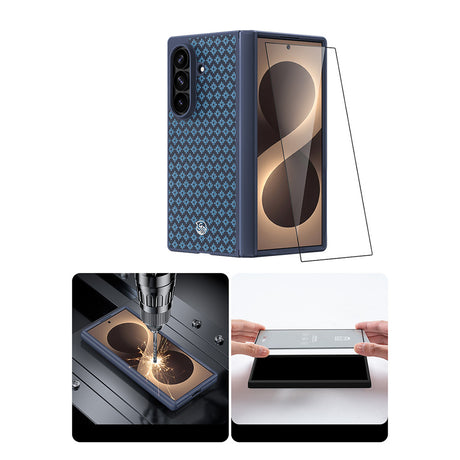 Galaxy Z Fold 8 Ultra Benks ArmorPro ArmorGrid Grand Combo Üçlü Aksesuar Seti (Ön Arka Kevlar Kapak + Ekran Koruyucu)