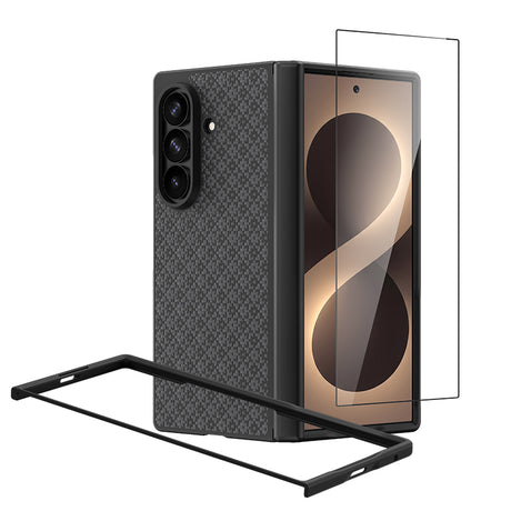 Galaxy Z Fold 8 Ultra Benks ArmorPro ArmorGrid Grand Combo Üçlü Aksesuar Seti (Ön Arka Kevlar Kapak + Ekran Koruyucu)