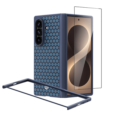 Galaxy Z Fold 8 Ultra Benks ArmorPro ArmorGrid Grand Combo Üçlü Aksesuar Seti (Ön Arka Kevlar Kapak + Ekran Koruyucu)
