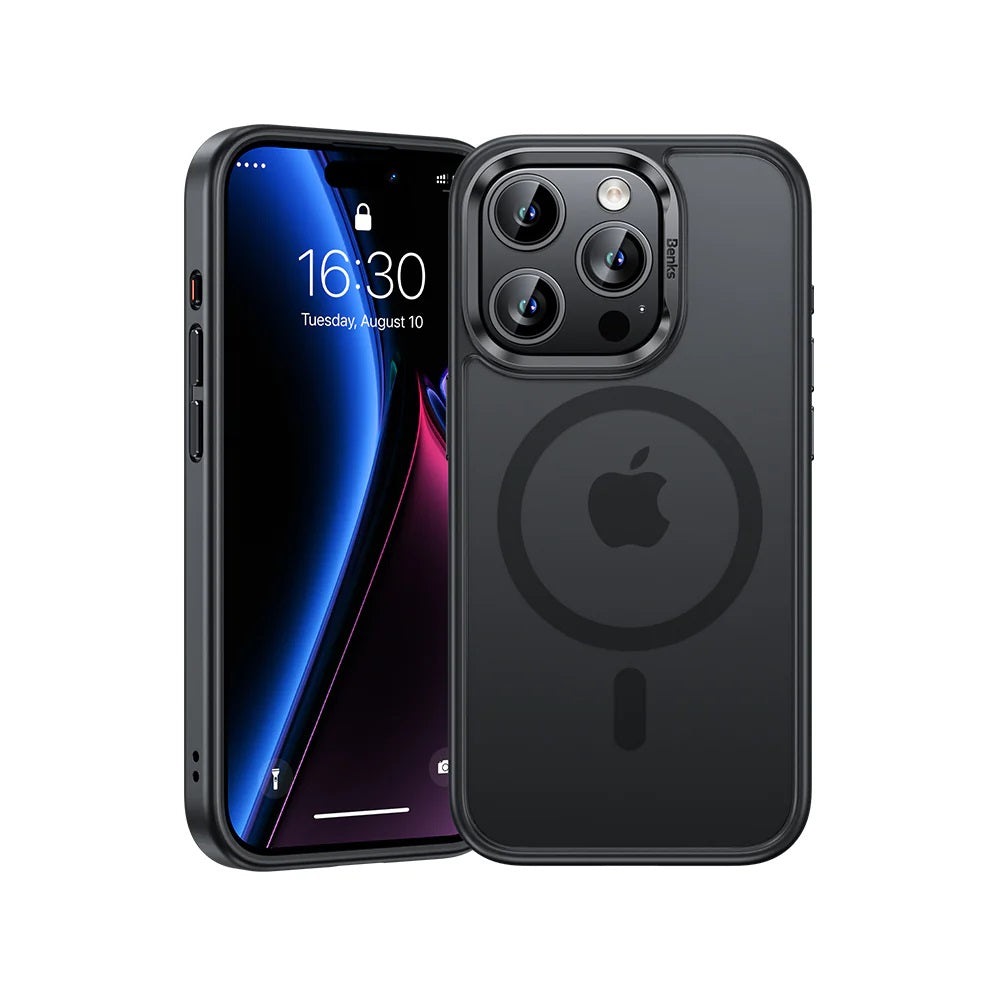 iPhone 15 Pro Kılıf Magsafe Şarj Özellikli Benks Mist Protective