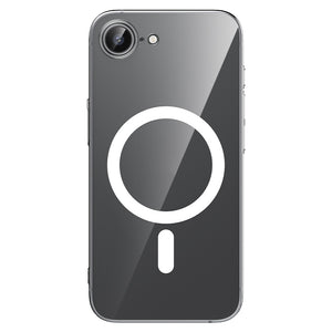 iPhone 16E uyumlu Kılıf M-safe Şarj Özellikli Benks Crystal Serisi Şeffaf Kapak