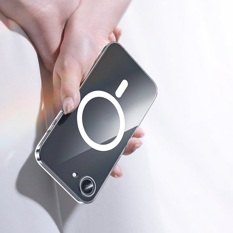 iPhone 16E / 17E uyumlu Kılıf M-safe Şarj Özellikli Benks Crystal Serisi Şeffaf Kapak