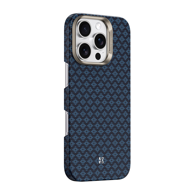 iPhone 16 Pro Max Kılıf M-Safe Şarj Özellikli Benks ArmorAir ArmorGrid Serisi Kevlar Kapak