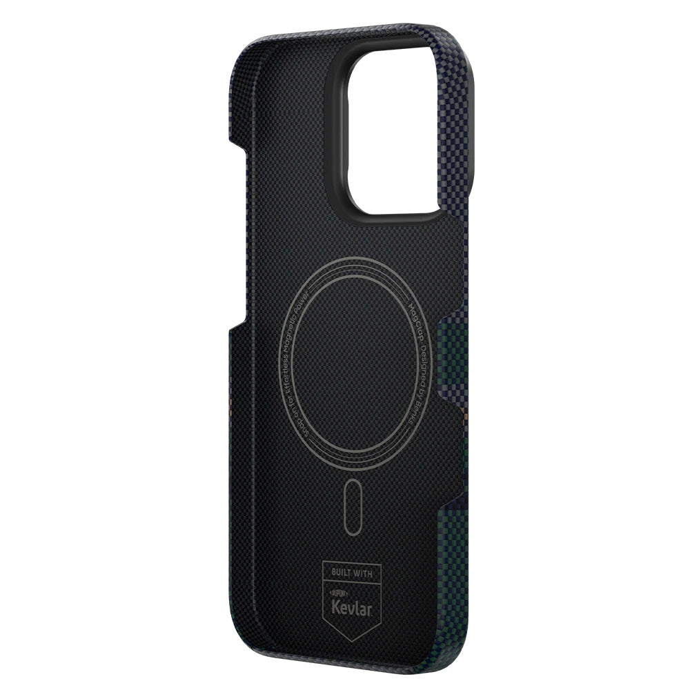 iPhone 16 Pro Max uyumlu Kılıf Magsafe Şarj Özellikli Benks Aurora ArmorAir Kevlar Kapak